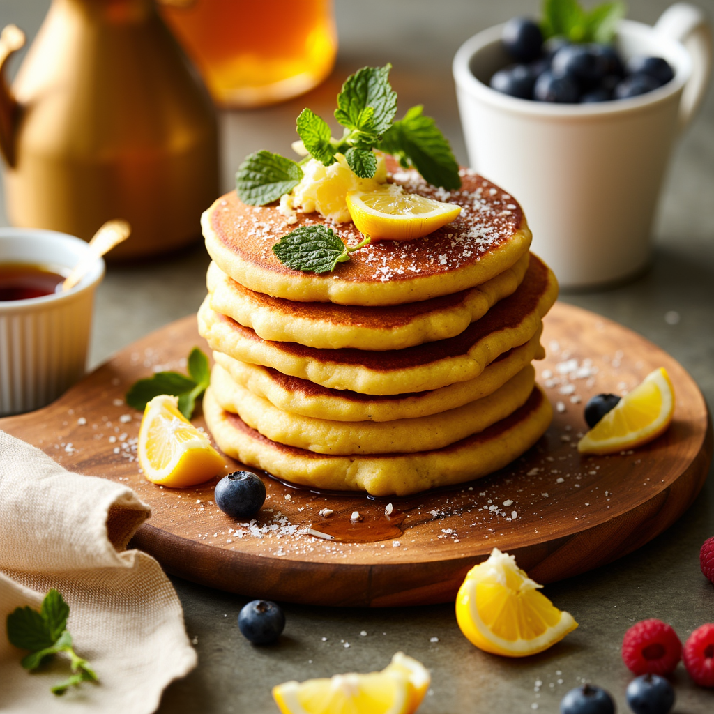 Lemon Ricotta Pancakes